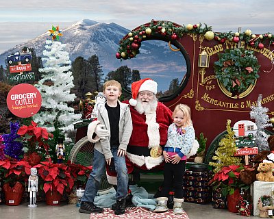 Burney Santa Pictures 2021